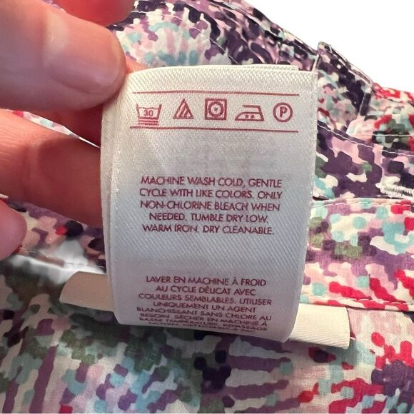 JM Collection 100% cotton patterned button down shirt - Picture 4 of 8